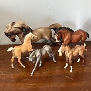 Breyer Horses Foals Ponies Mustang Stallion Clydesdale Lot Reeves Preowned